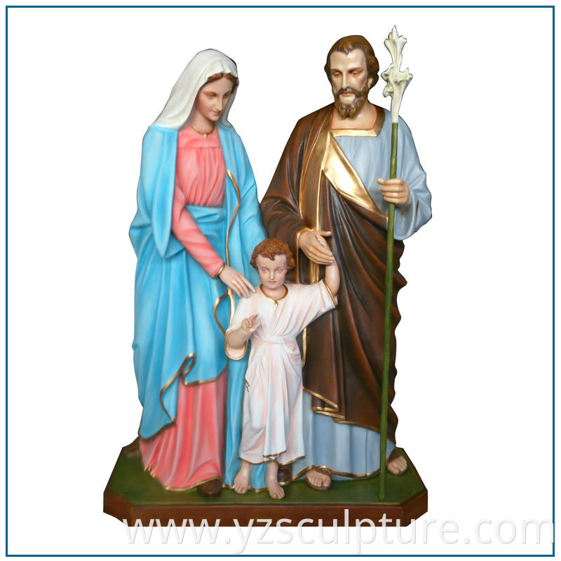 fiberglass religious statue